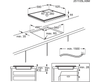 Płyta indukcyjna Electrolux CIT61443 SlimFit Hob2Hood Czarny - 1256662 - zdjęcie 16